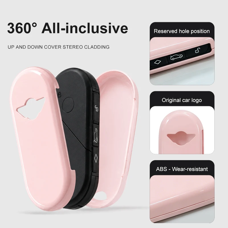 Car Remote Key Cover Protection Cover Shell For Mini Cooper S JCW J01 J05 U25 F65 F66 F67 Countryman Auto Key Cover Accessories view 2