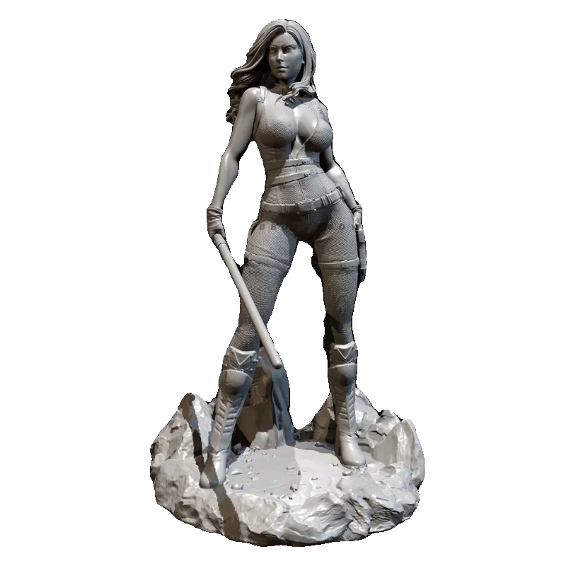 

Overall heights38mm 50mm 75mm Resin model kits figure beauty colorless and self-assembled （3D Printing ） TD-6404/3D
