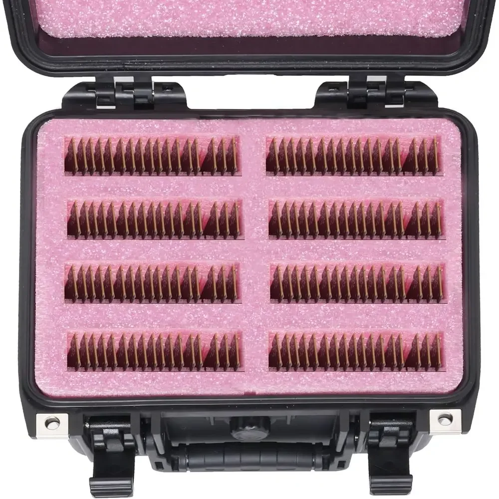 صندوق تخزين محرك الأقراص الصلبة ومضاد للكهرباء الساكنة، مقاوم للماء، محكم الغلق، قابل للقفل لحماية البيانات