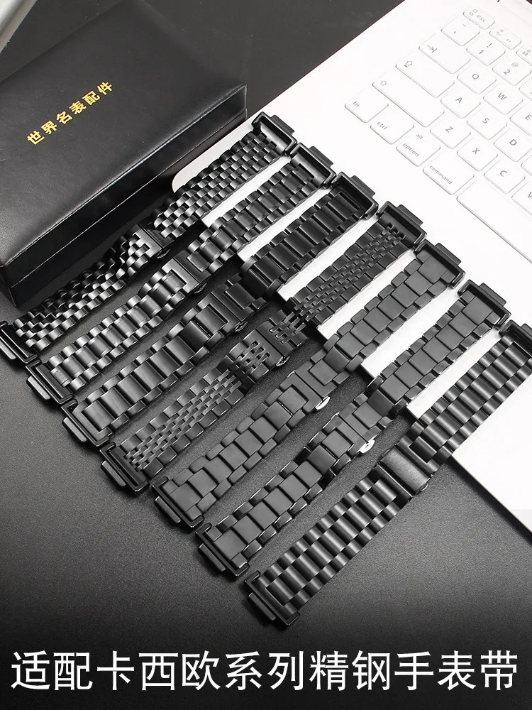 Stainless steel strap suitable for Casio G-SHOCK series modification GM2100 GA110 120 GA400 GA700 stainless steel strap accessor