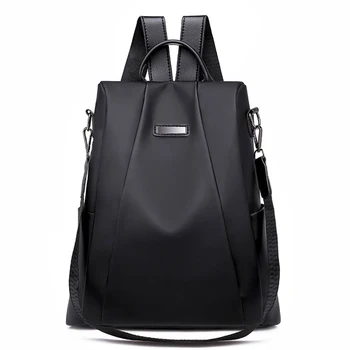 Luxury Women Backpack Casual Black/Khaki/Rose Red School Bag...