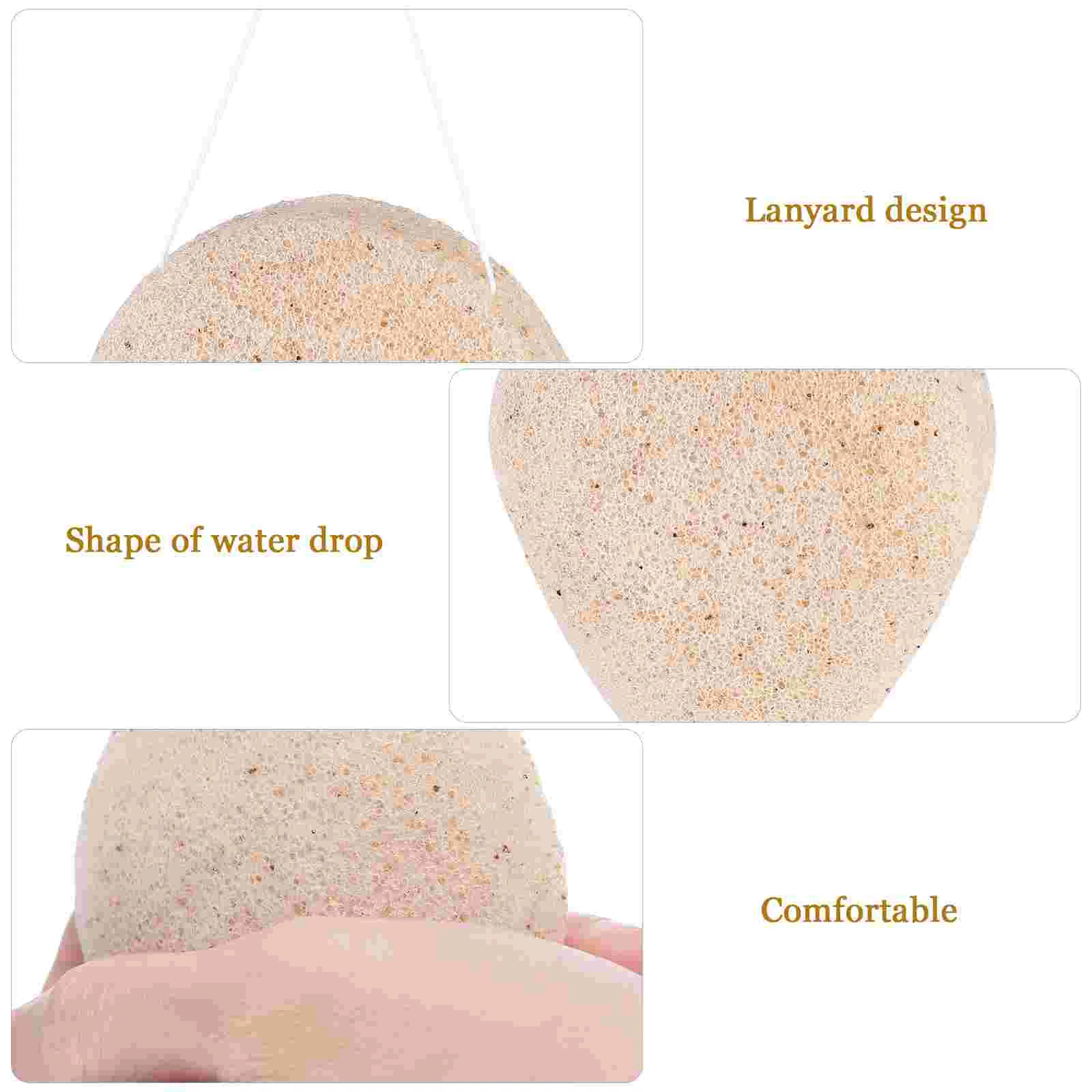 Konjac Sponge Face Wash Konjak Facial Puff Body The Cleaning Makeup Removal Washing Pad Skin Care Child Baby