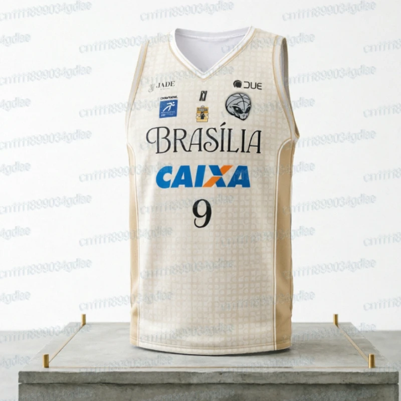 Summer Hot Selling Family Matching Caixa Brazil Basque Family Basketball Shirt Training Set Sports Quick Drying Vest