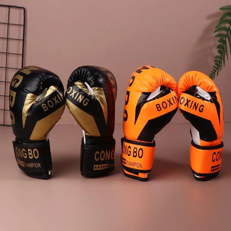 

Boxing Karate Training Gloves Children's 6 oz Professional Boxing Training Spare Gloves PU Leather