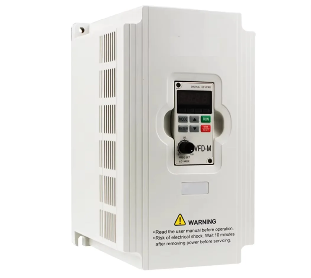 1.5kw 230v Inverter 1/3 Phase Frequency Converter Triple Output Vfd015m21a