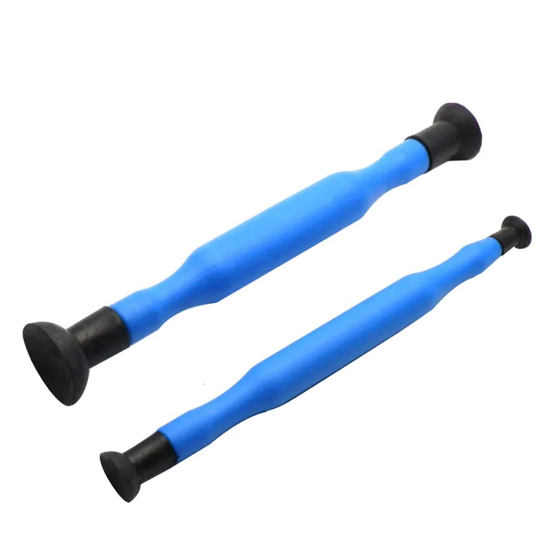 2 Pcs Valve Lapping Sticks Plastic Grip with Suction Cup for Auto Motorcycle Cylinder Engine Valves dust Grinding tool