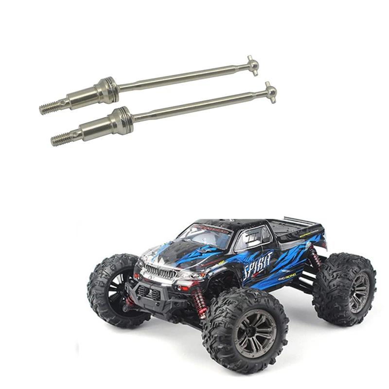 M05K 2 قطعة عمود المحرك الأمامي المعدني CVD QWJ01 لـ Xinlehong Hosim Q901 Q902 Q903 9130 9136 9137 1/16 RC قطع غيار السيارات