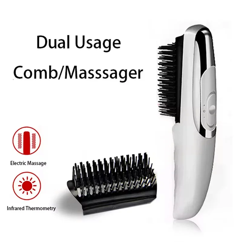 

Tocogoo Electronic Scalp Massager Electric Head Massage Comb Infrared Laser for Hair Health Care