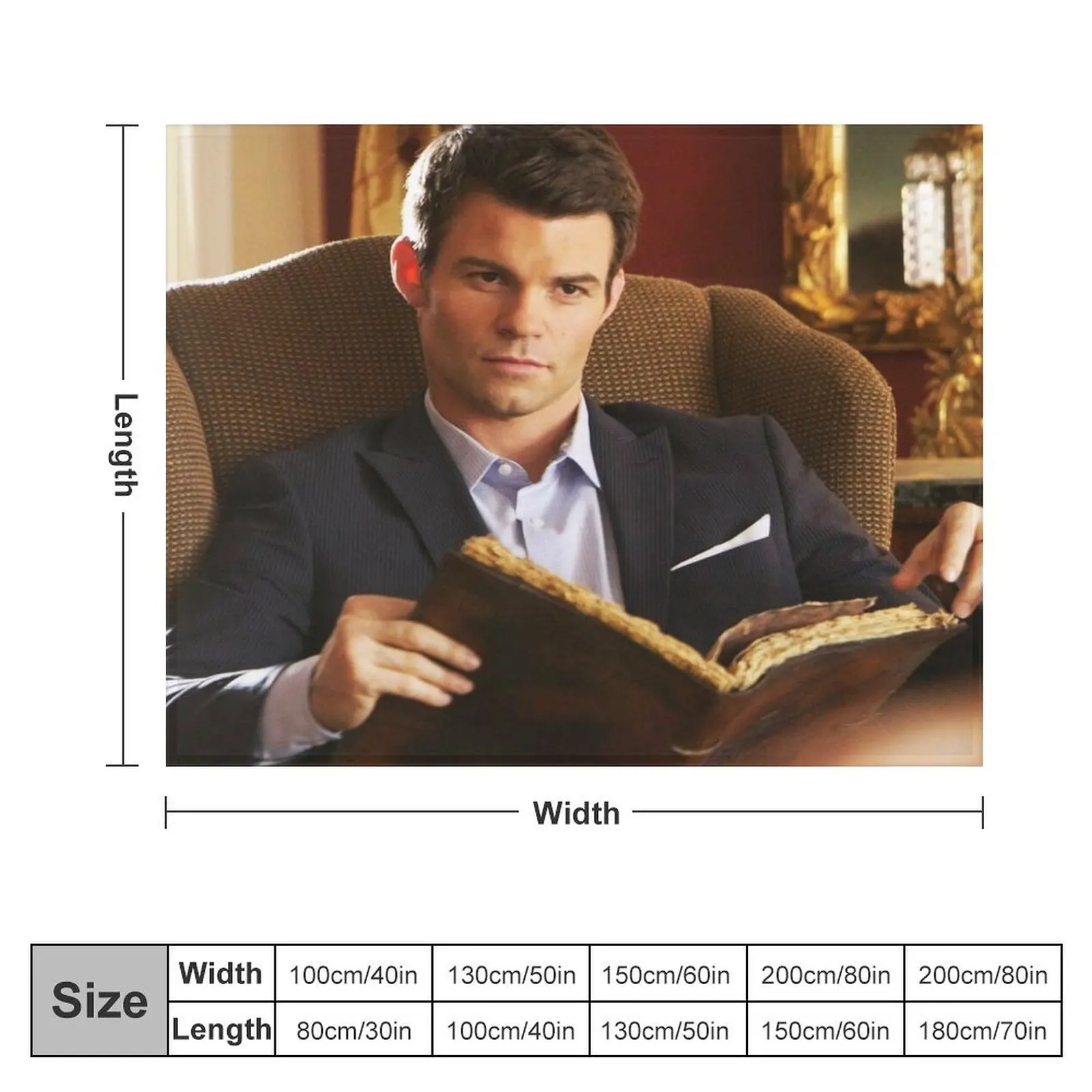 elijah mikaelson Throw Blanket Sofa Throw Sleeping Bag Furry Blankets