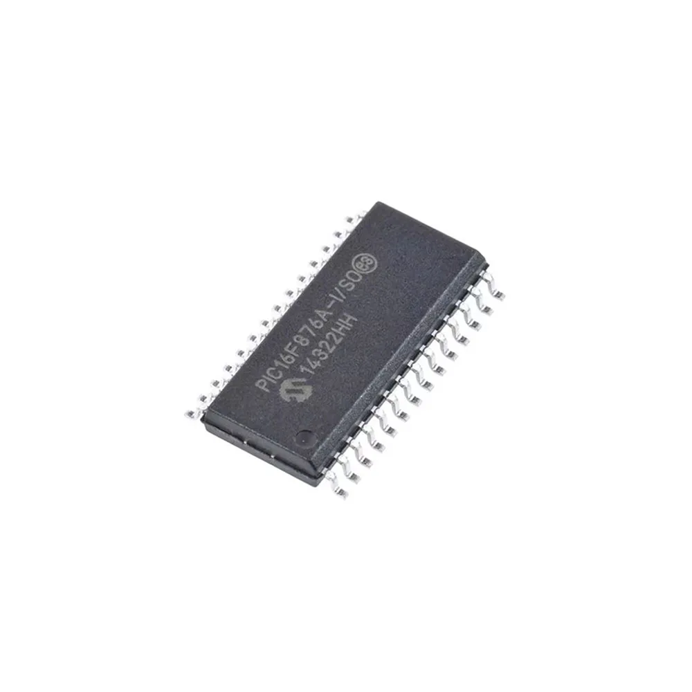 

PIC16F876A-I/SO 10pcs/lot New & Original 8-bit Microcontrollers MCU 14KB 368 RAM 22 I/O IC BOM