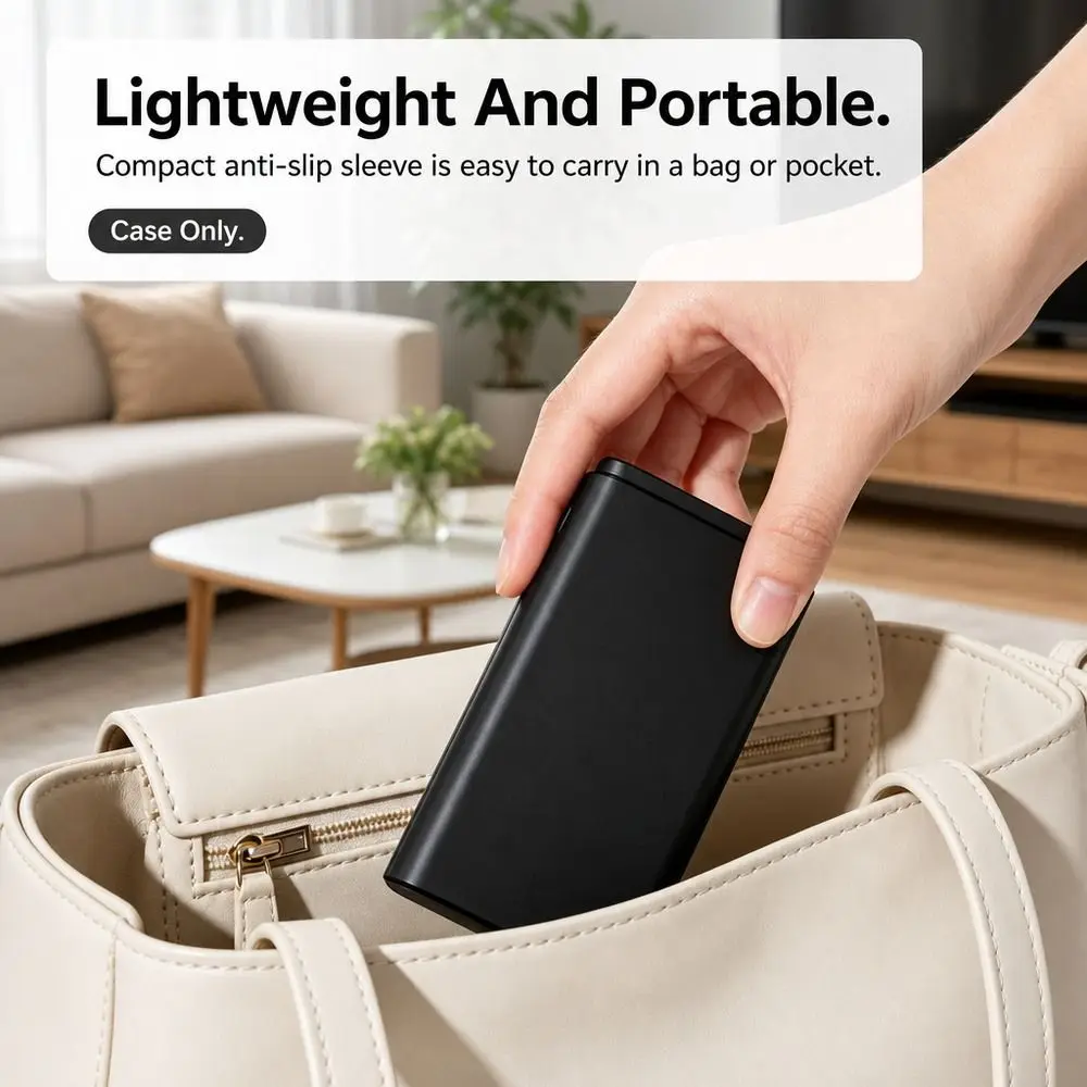 Shockproof Silicone Protective Cover Anti Drop Full Coverage Mobile Power Case Precise Cutout for OPPO SUPERVOOC 120W PBSV12