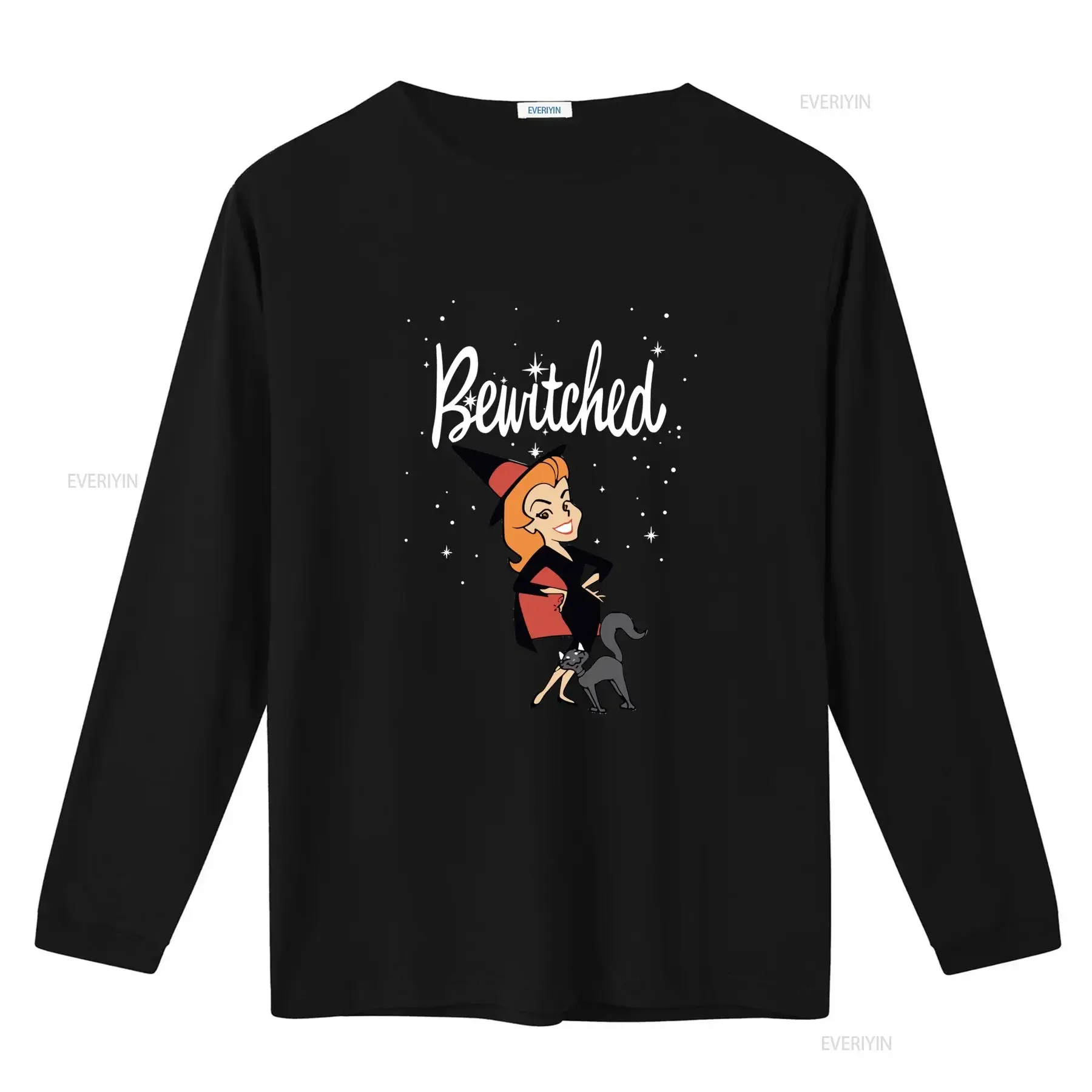 Bewitched Themed T Shirt for Women and Men  Novelty Design Perfect Family Events Friends vintage Washed Unisex Comfortable