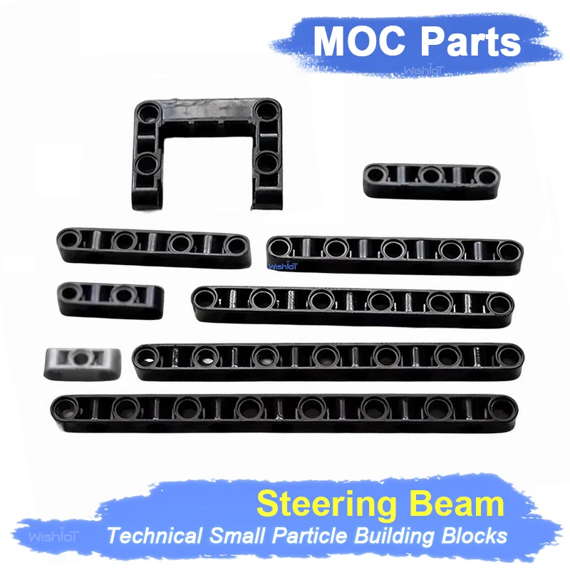 5pcs/lot Liftarm Perpendicular Holes Thick DIY Splicing Accessories Toy Classic Educational EV3 DIY Kid Toy