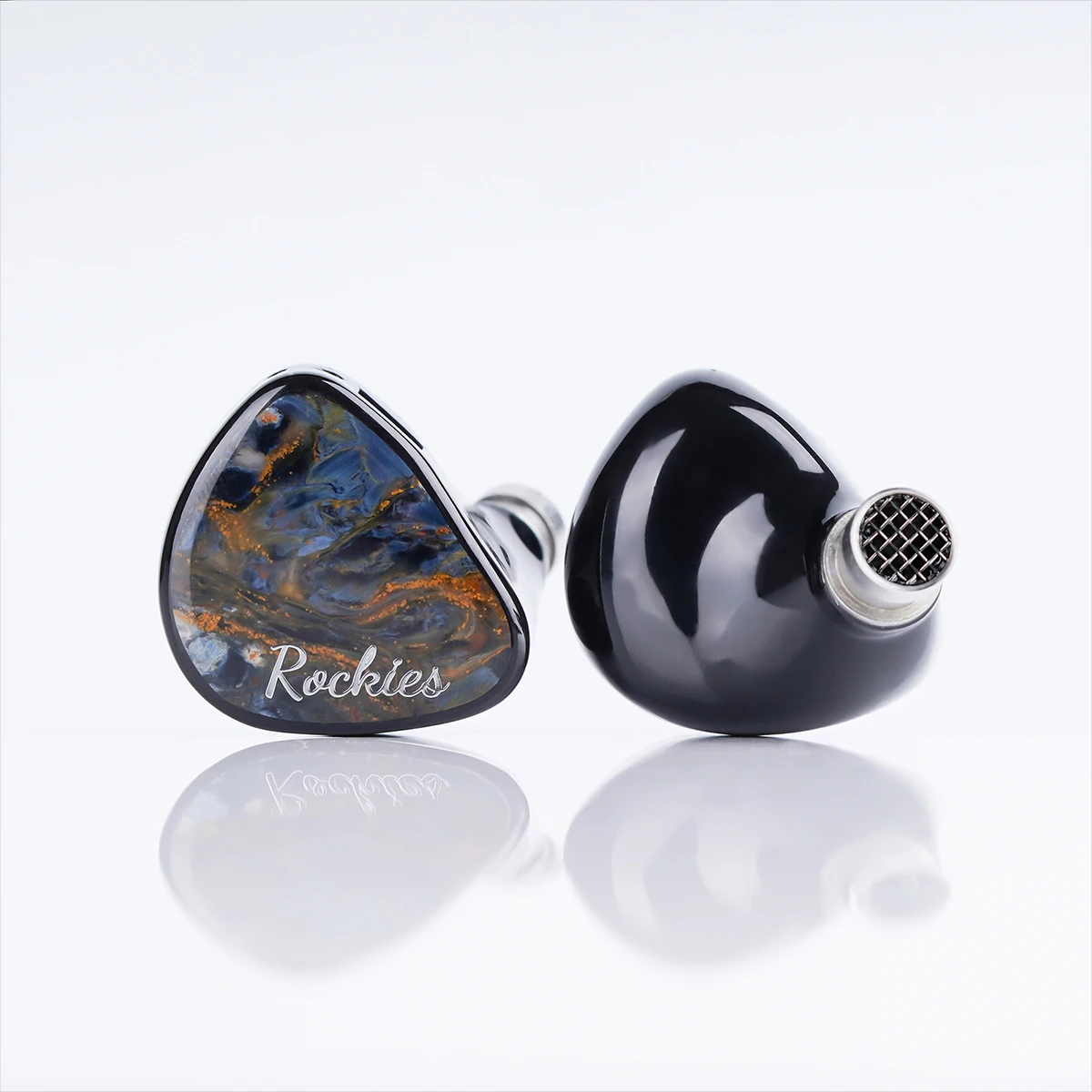 NICEHCK Rockies In-ear Earbud 1DD+2 Knowles BA+2 Sonion EST Hybrid Driver Natural Pietersite Faceplate 2Pin 2-in-1 Plug Earphone