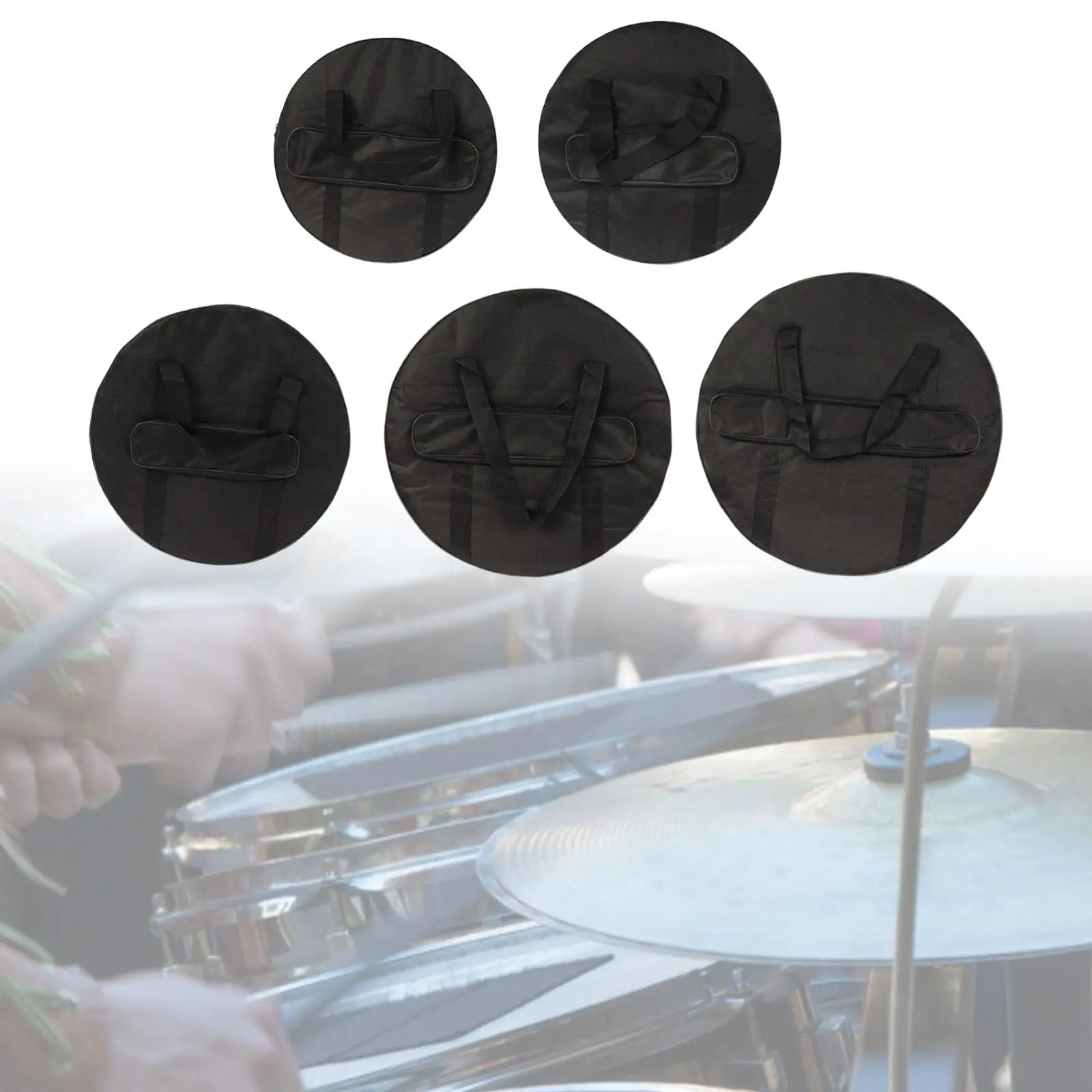 أدوات قرع حقيبة الصنج مع حقيبة حمل بمقبض حمل