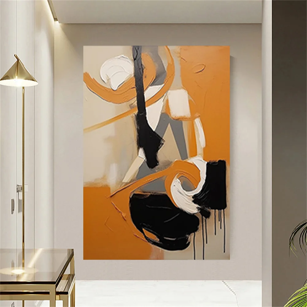 

Original New Product Handmade Modern Wall Art Pictures On Canvas Abstract Thick Textured Trees Oil Piantings Decor Living Room
