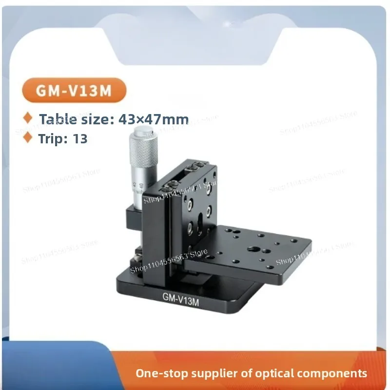 

PT-SD13M Lab Precision Manual Lifting Table 43x47MM Vertical Height Adjustment Micrometer Displacement Stage