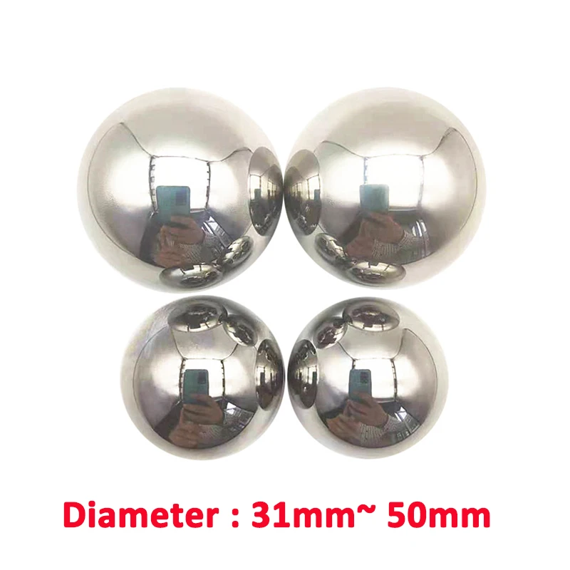 1pcs Dia 31-50mm GCR15 High Precision Solid Ball 31 32 33 34 35 36 37 38 39 40 41 42 43 44 45 46 47 48 49 50mm Bearing Ball