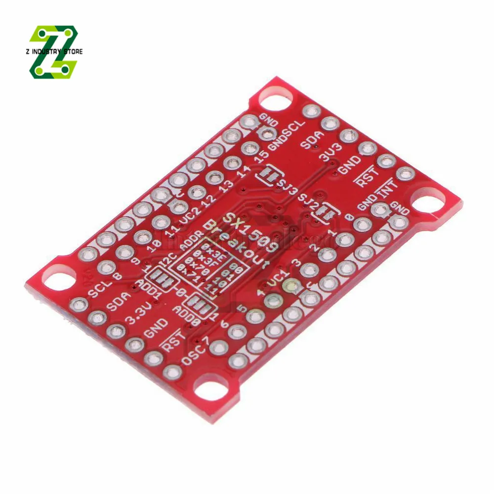 1 Buah Modul Output I/O 16-Channel SX1509 untuk Driver LED Tingkat Voltase Keyboard GPIO