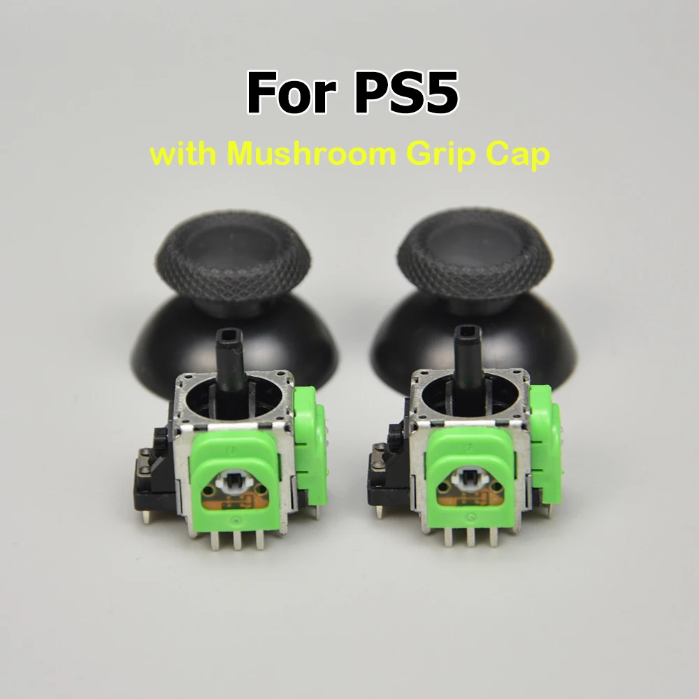 GSF 1Set For Ps5 Game Controller Hall Effect Joystick Module 3D Button Stick Replacement