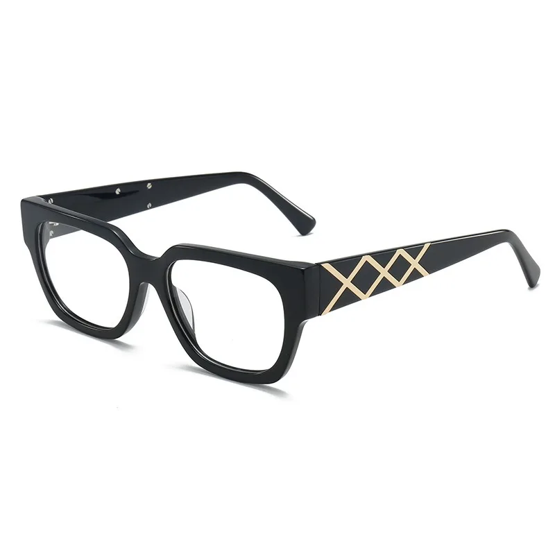 

Fashion Acetate Eyeglasses Frame Men Ultralight Optical Prescription Myopia Eyewear Women Reading Glasses