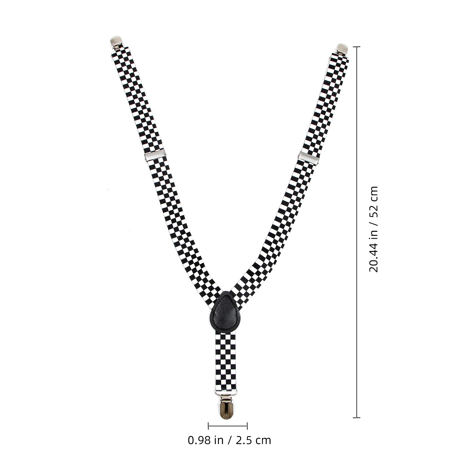 Suspensório xadrez Suspensório com clipe Suspensório nas costas em Y Suspensórios com clipe Suspensórios xadrez