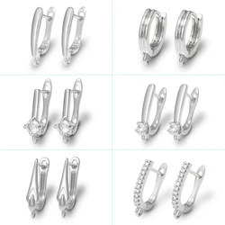 1 Pair 18K Gold Plated  Accessories for Earring Jewelry Making DIY Handmade Wedding Earrings Clasps Earring Hooks Eawires