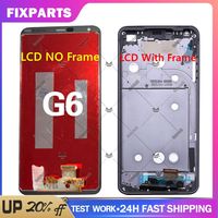 Flaw LCD For LG G6 LCD Display With Touch Screen Digitizer Assembly With Frame H870 H870DS H872 LS993 VS998 US997 LCD Screen