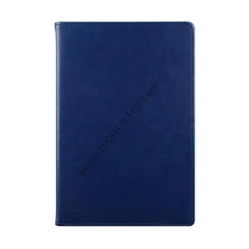 دفتر الورق المقسوم مع 200 صفحة على نطاق واسع من اليومية الجلدية المبطنة Business Business Notepads لكتابة اليومية .H05A