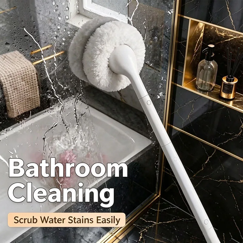Handheld Bathroom Brush for Easy Cleaning Soft Bathtub Brush - Bathroom Specific Clean Tool