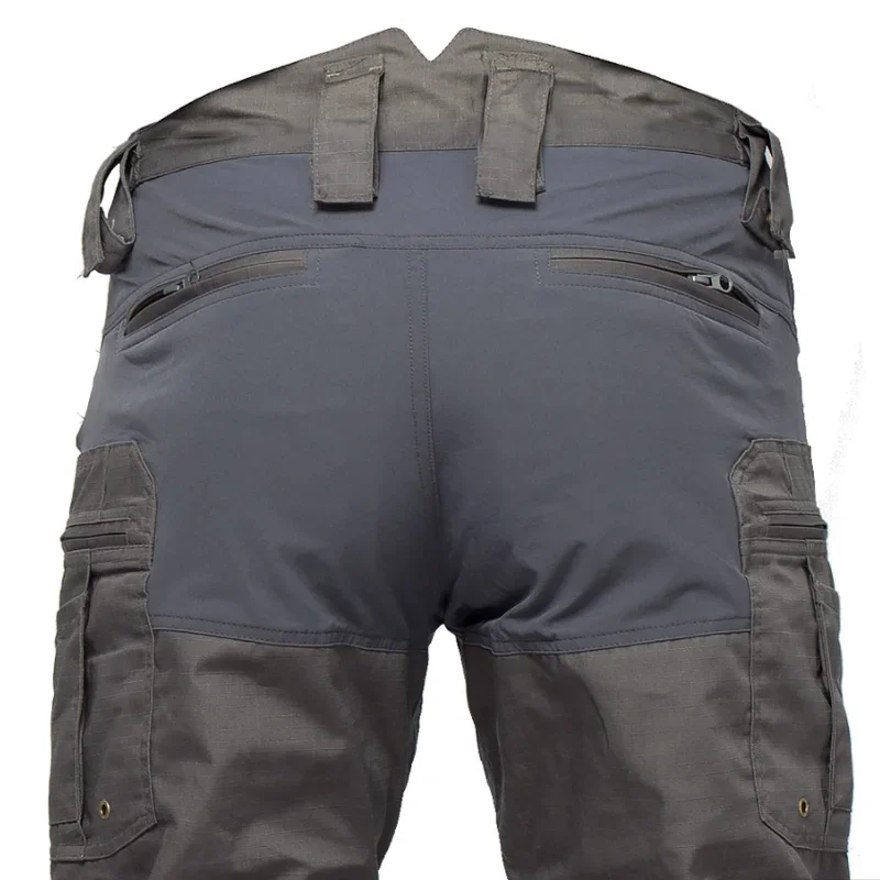 Calça Tática Multicam de Camuflagem Masculina, Resistente ao Desgaste, Caminhada, Camping, Paintball Calça, Roupas de Caça