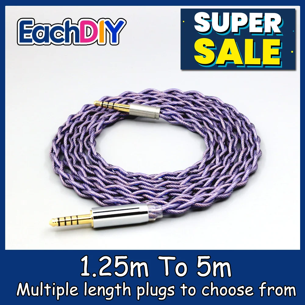 

Type2 1.8mm 140 cores litz 7N OCC Headphone Cable For Denon AH-mm400 mm300 mm200 Beats solo2 solo3 headphone LN008683