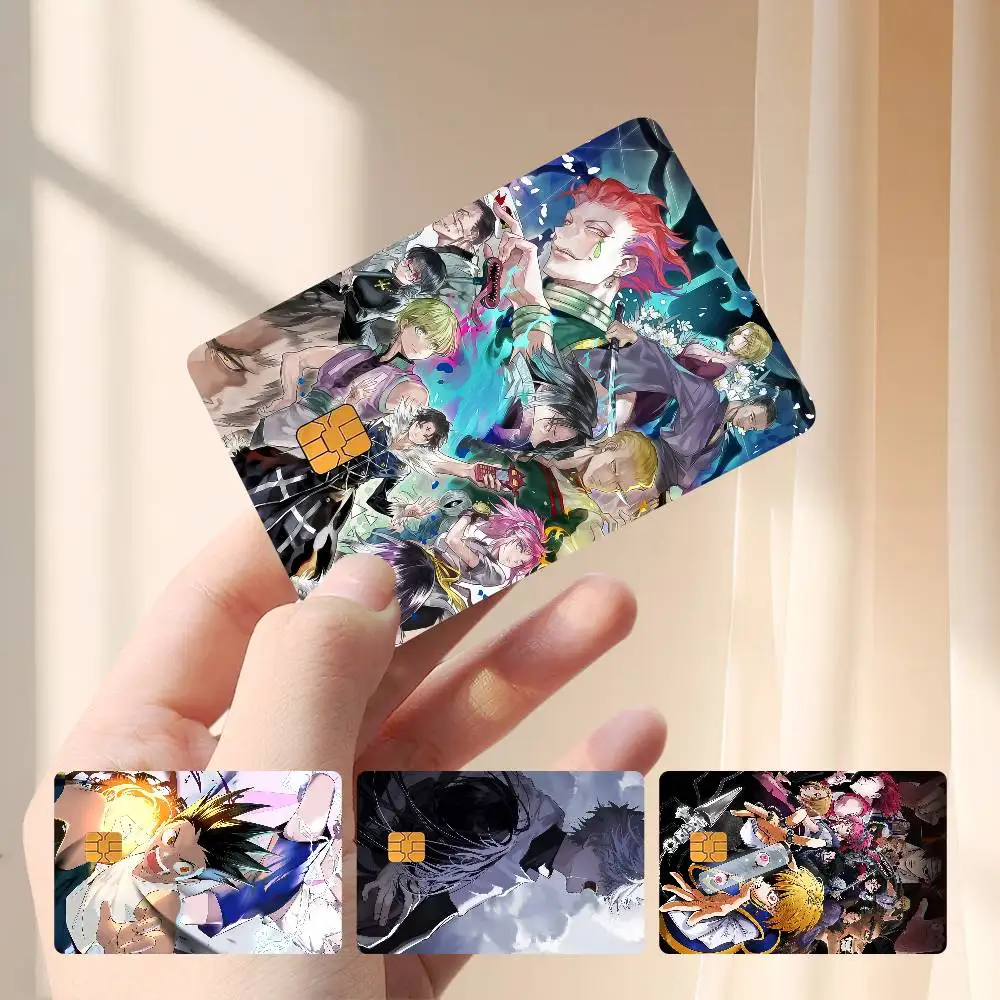 H-Hunter X Hunter Card Stickers Credit Card Protector Stickers Resist Scratches And Abrasions