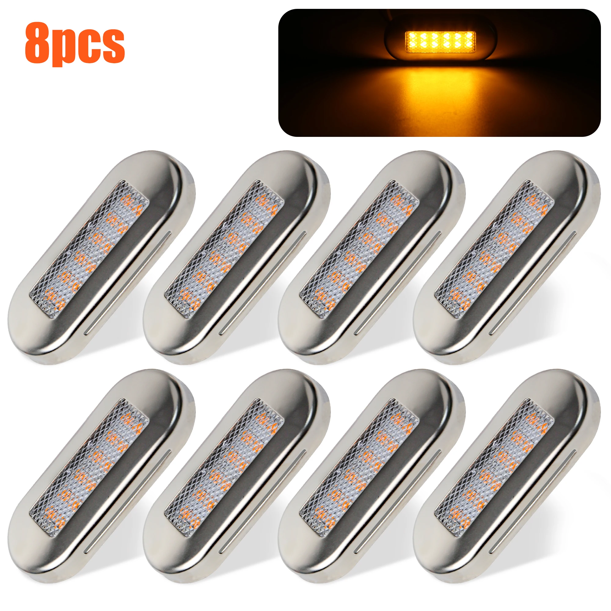 Luces LED De Posición Lateral Para Coche, Luces Ex... – Grandado