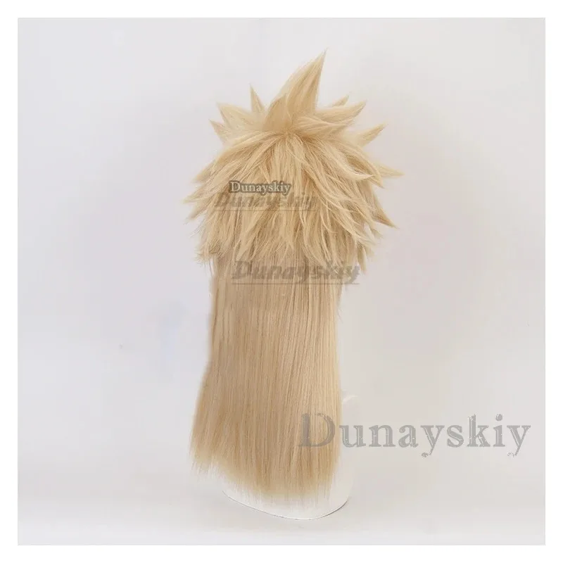 AIAI 2025 аниме Final Fantasy VII FF7 Cloud Strife льняной светлый парик термостойкие парики из синтетических волос косплей ролевая игра
