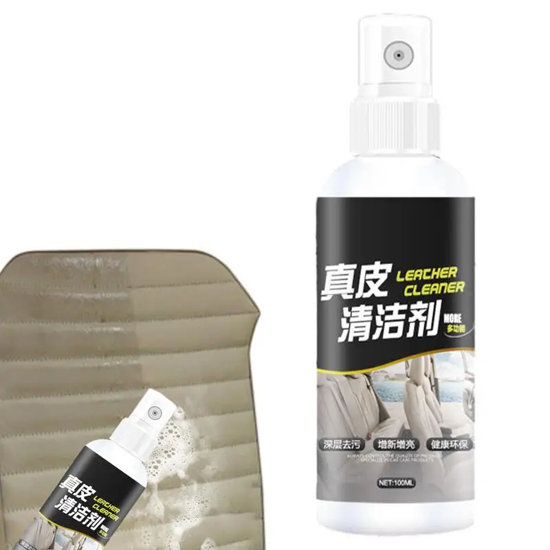 

Sprayable Leather Cleaner Leather Cleaner For Car Interior Leather Cleaner Restores Leather Surfaces UV Protectants Help Prevent