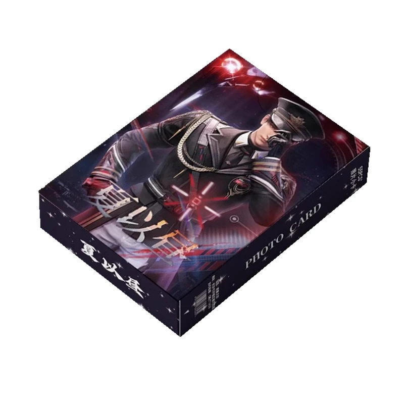 

55 шт./компл., игра Love And Deepspace Caleb Laser Lomo Card Xia Yizhou, персональный персонаж HD фотокарта, коллекционные карты для фанатов