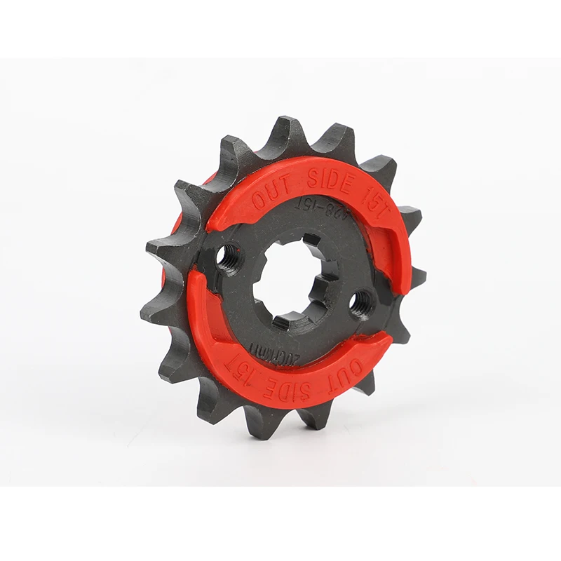 Piñón de motor de motocicleta, piñón Enduro duradero silencioso 15T para BENELLI TNT125 TNT135 TNT 125 135 Tornado Naked T 125