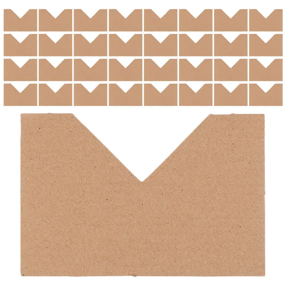 

40 шт. картонных защитных уголков для рамок, прочные защитные накладки для картин, фотографий, скрапбукинга, альбомов, защиты фоторамок