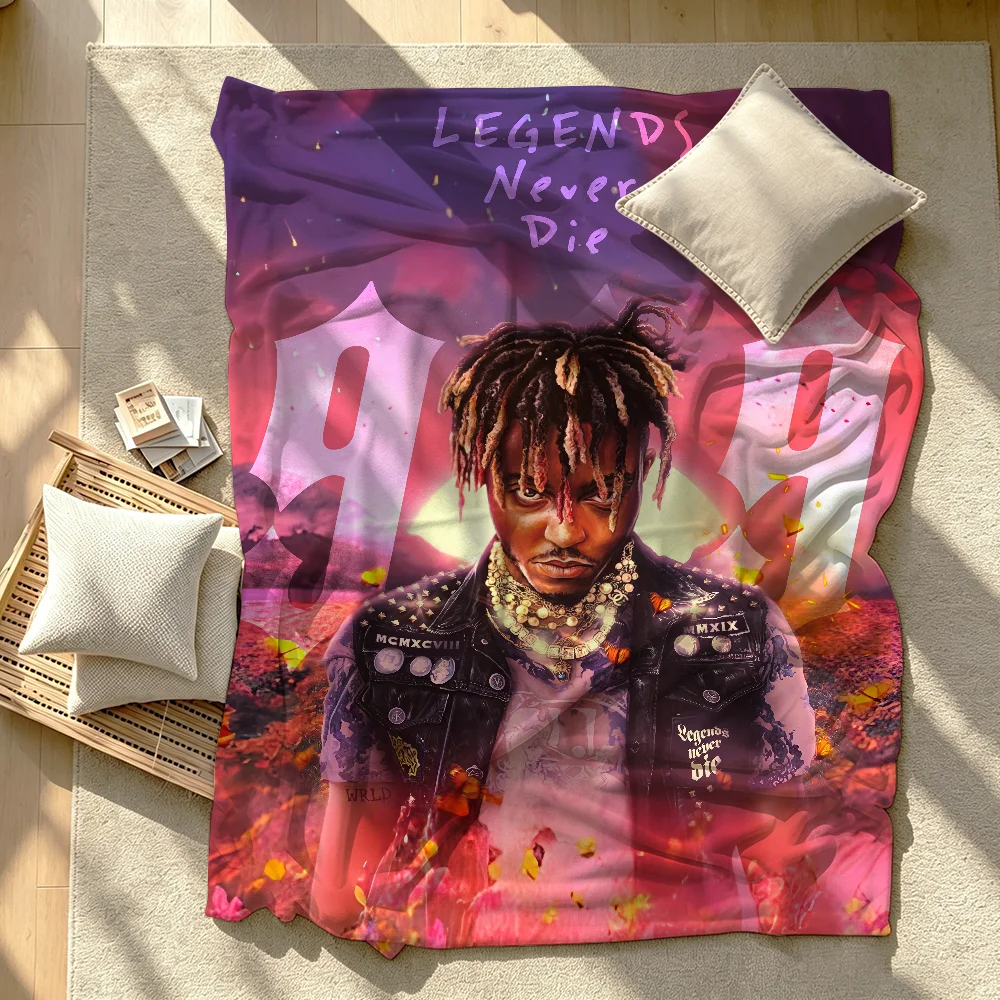 Album Rapper Juice Wrld 999 Blanket Soft Warm And Thick Perfect For Bedroom Living Room Bed Sofa Camping Picnic Office Gift