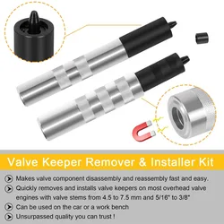 Valve Keeper Remover & Installer Kit 36050 for Toyota Four Cylinder and Chrysler New World Engines (4.5 - 7.5mm and 5/16