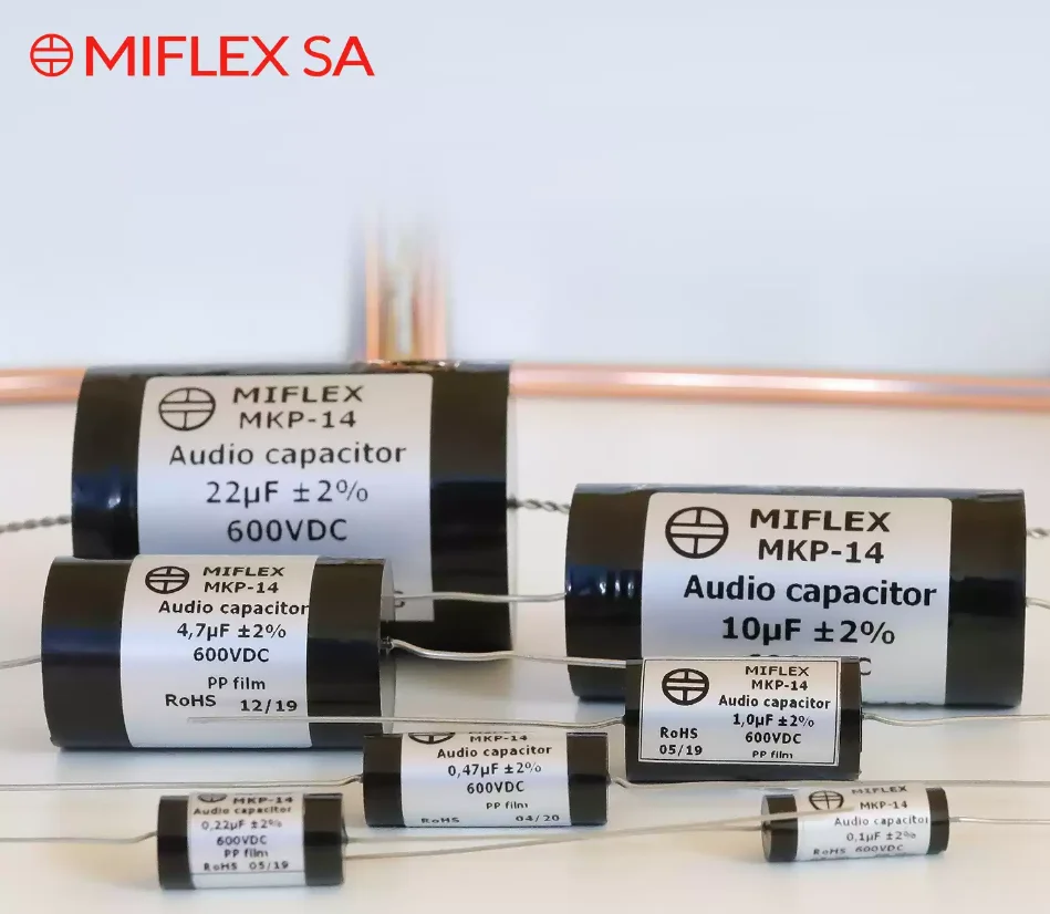 Original MIFLEX SA Audio Premium Oil Immersion Capacitor 600V MKP-14