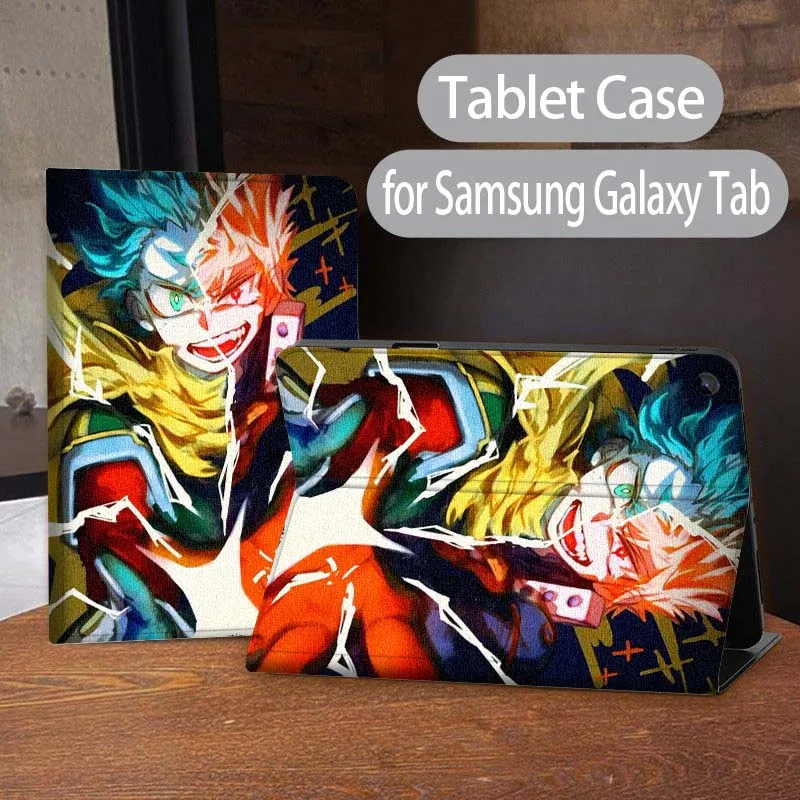 

My Hero Academia Anime For Samsung Galaxy Tab A7 A A8 A9 S9 S10 S6 S7 S8 S11 8.7 10.1 10.5 11 10.9 Lite PLus Inch Tablet Case