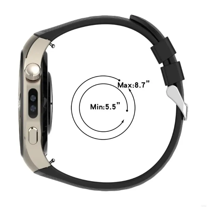 Correia rápida da faixa vigilância rápida liberação 42mm 46mm Design tolerante ao calor sem Mark N0HC