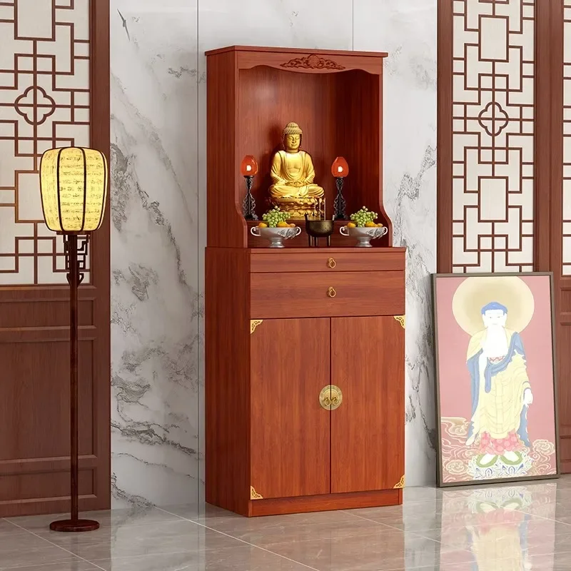 Shrine Offering Table Shrine ShrineOffering Table Shrine God of Wealth Offering Table Incense Case New Chines