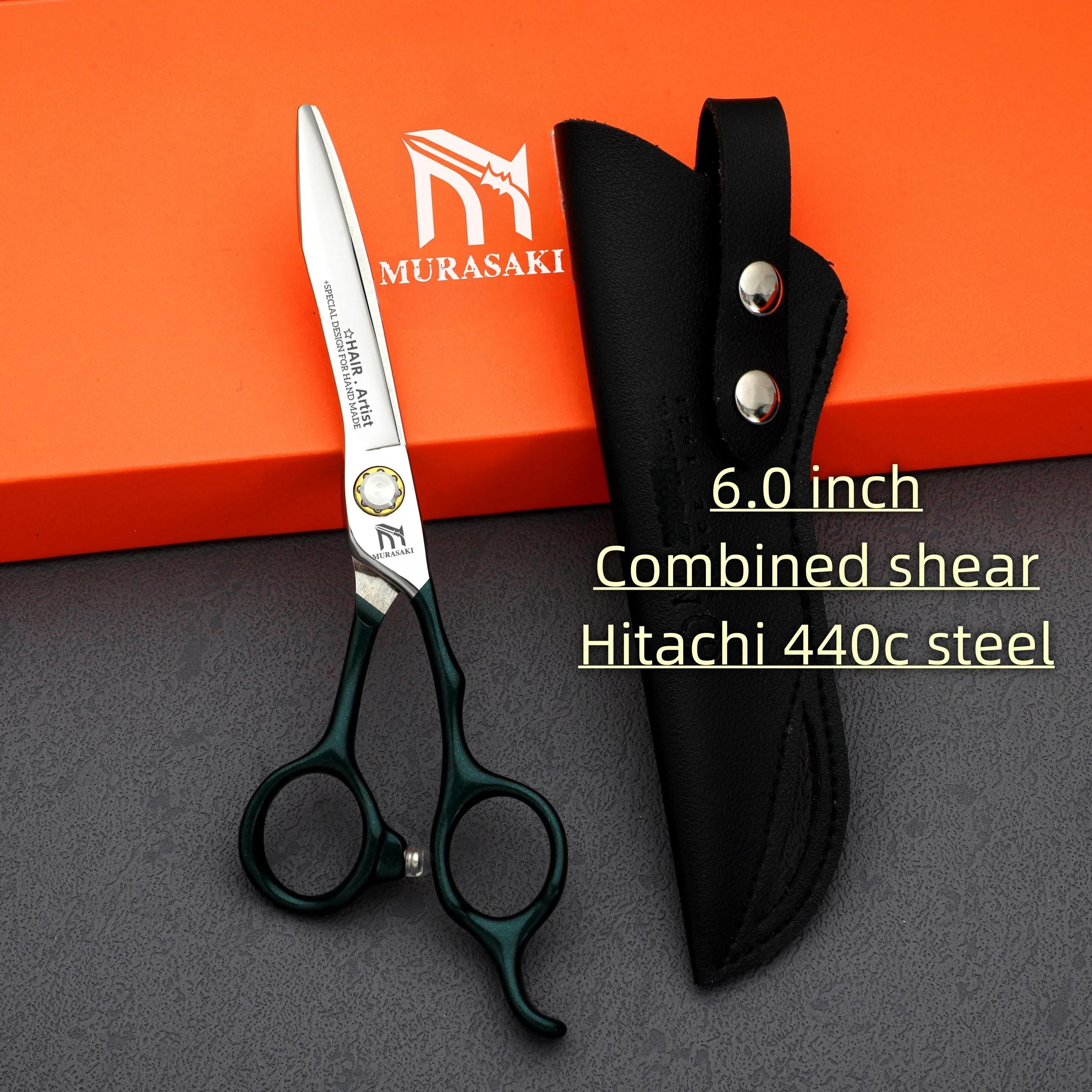 Professionelle Haarausdünnungsschere mit Matter Oberfläche, VG10 Kobaltstahl Friseurschere, Scharfe und Langlebige Haarschneidemaschine – Detail 31