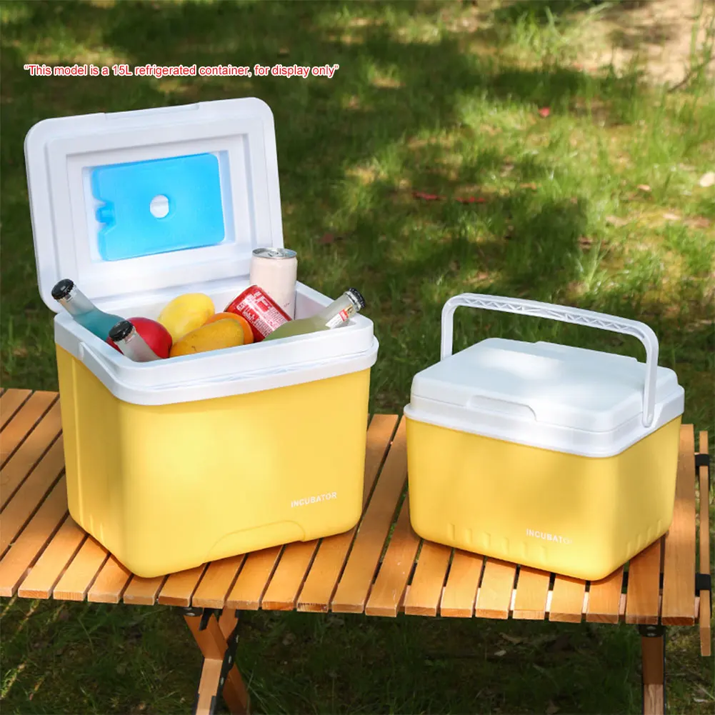 

6L Camping Cooler Box Multipurpose Insulated Ice Chest Portable Ice Bucket for Camping Picnic Beach Drink Beverage Fishing