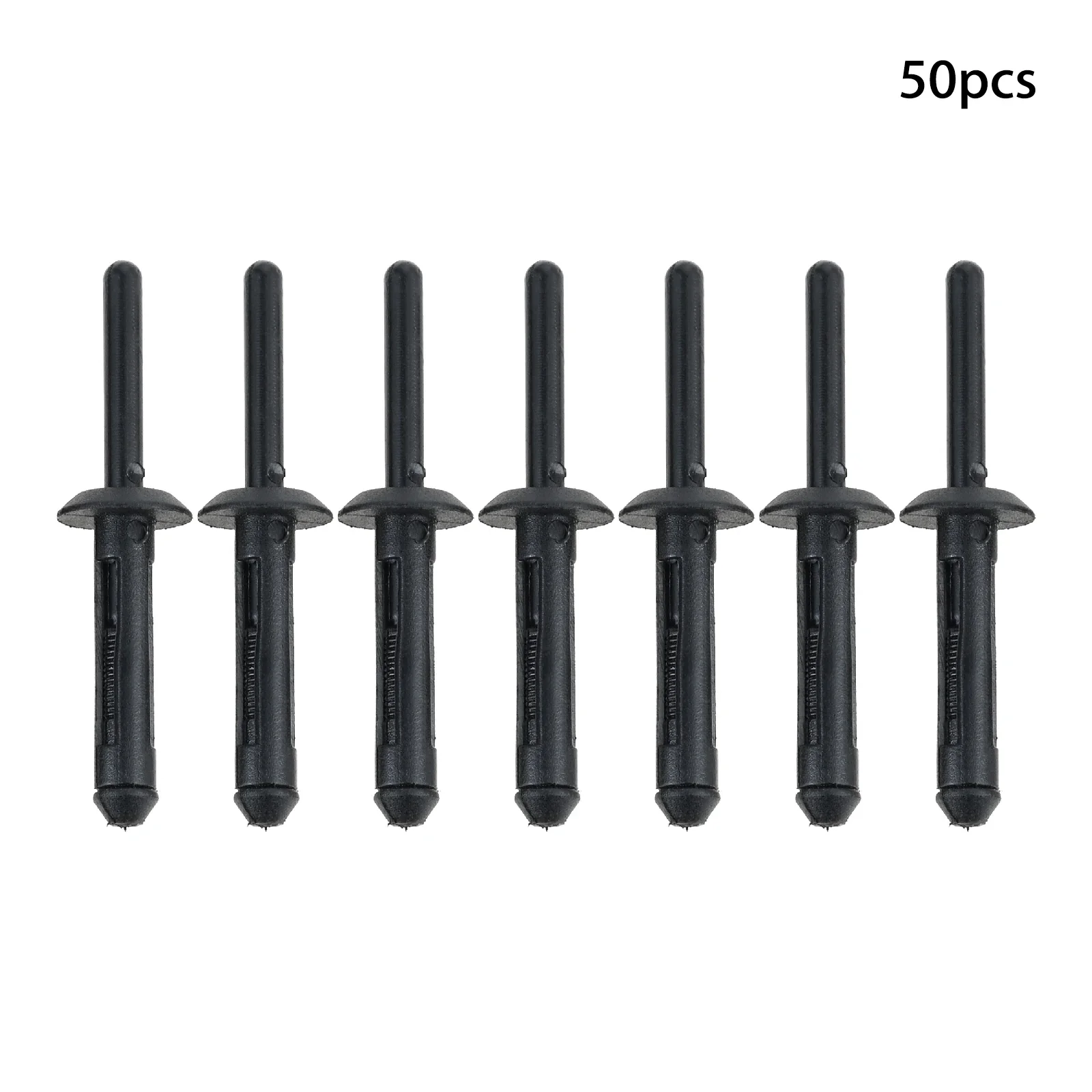 50Pcs 06506007AA Door Trim Plastic Rivet Retainer Fender Flare Bumper 6.35mm Hole for Dodge Nitro   Jeep Grand Cherokee Wrangler
