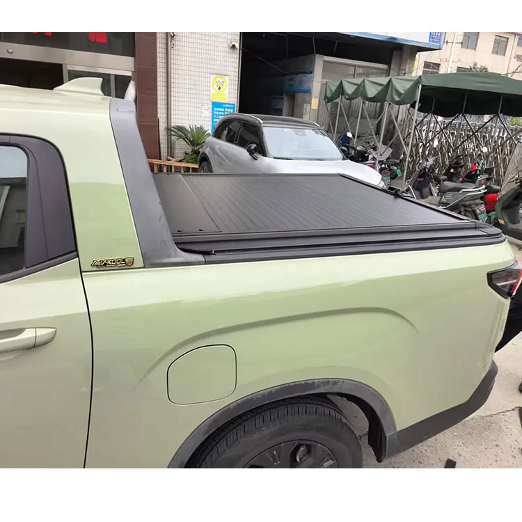 

Lid Aluminium Pickup Roller Shutter Lid Rolling Bed Cover for Geely Automobile Radar 2025 Hilux Ranger T9