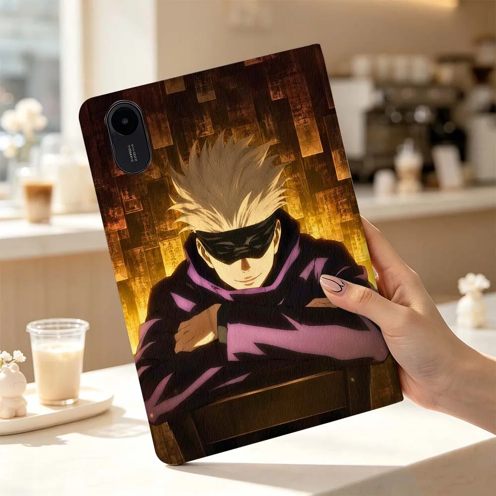 Satoru Gojo Cool For Xiaomi Poco Redmi Pad 8 2 4 5 6 6S 7 7S SE Pro Max 14 11 8.7 11.2 12.5 Inch Tablet Case Fashion